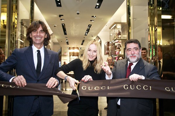 Открытие флагманского бутика Gucci