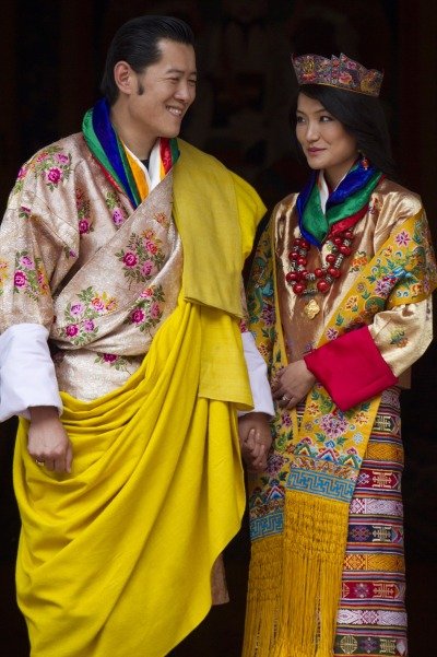 Королевская чета Бутана