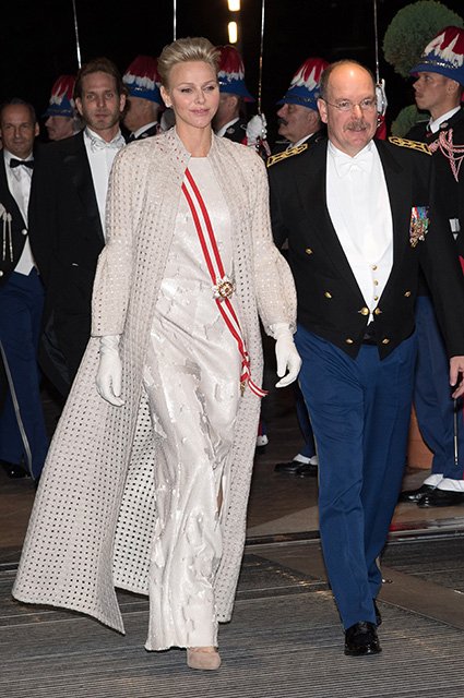 Князь Альбер II и княгиня Монако Шарлен