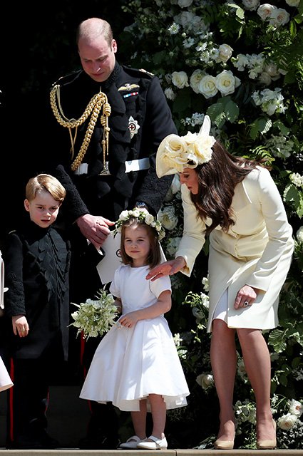 Принц Уильям, принц Джордж, принцесса Шарлотта, Кейт Миддлтон
