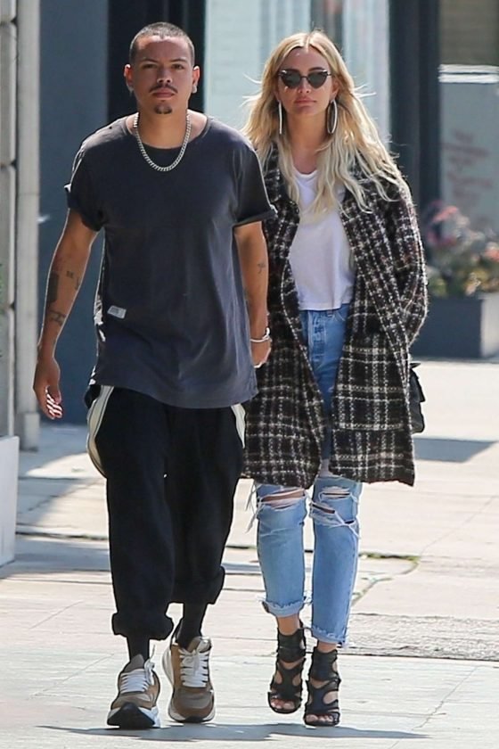 Ashlee Simpson and Evan Ross: Out in Los Angeles -05
