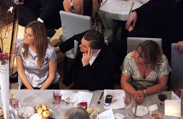 Leonardo DiCaprio And Bar Refaeli Attending The Cinema For Peace Gala 2