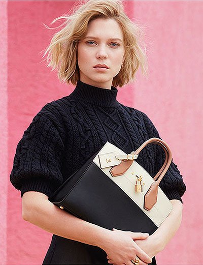 Леа Сейду в рекламной кампании Louis Vuitton