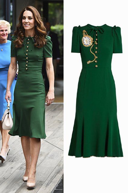 Кейт Миддлтон в платье от Dolce & Gabbana