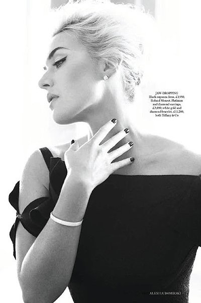 Кейт Уинслет в съемке для Harper's Bazaar