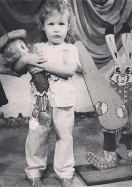 Кети Топурия в детстве