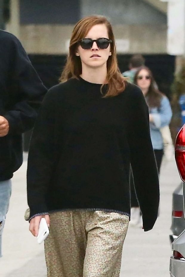 Emma Watson on Abbott Kinney in Venice