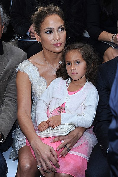 Дженнифер Лопес с дочерью Эммой