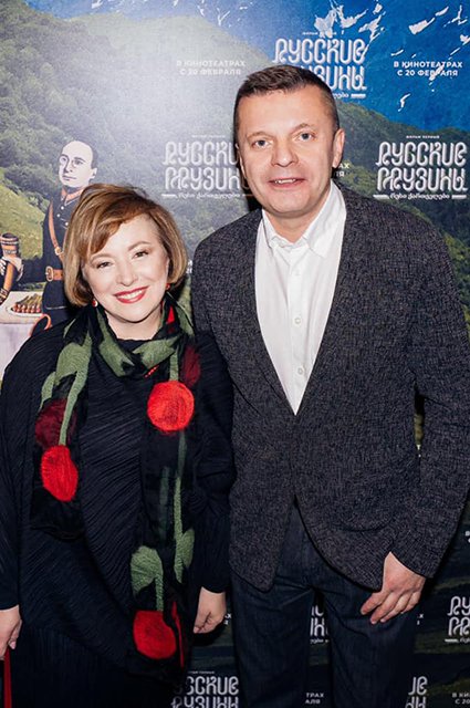Елена Чекалова и Леонид Парфенов