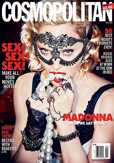 Мадонна на обложке майского номера