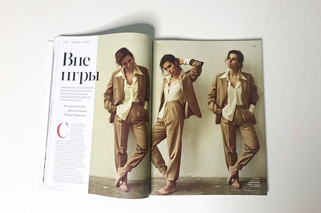 Тата Карапетян в новом номере журнала Tatler