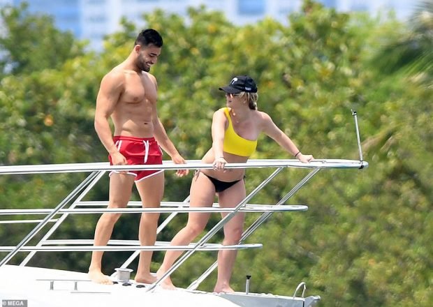 Britney Spears: Bikini candids on a Yacht in Miami -37