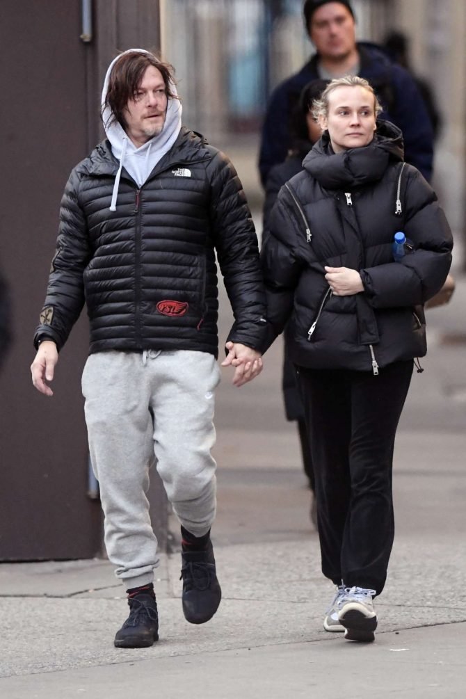 Diane Kruger and Norman Reedus: Out for a stroll in New York City -01