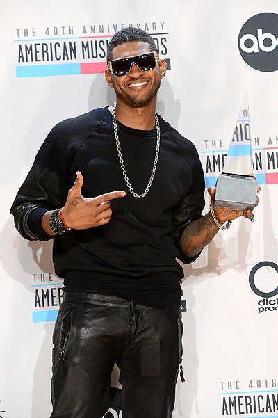 Ашер на American Music Awards 2012