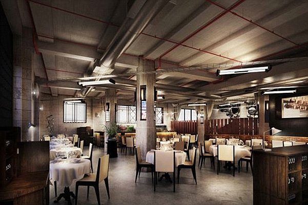 Гордон Рамзи и Дэвид Бекхэм показали интерьер своего будущего ресторана (4)