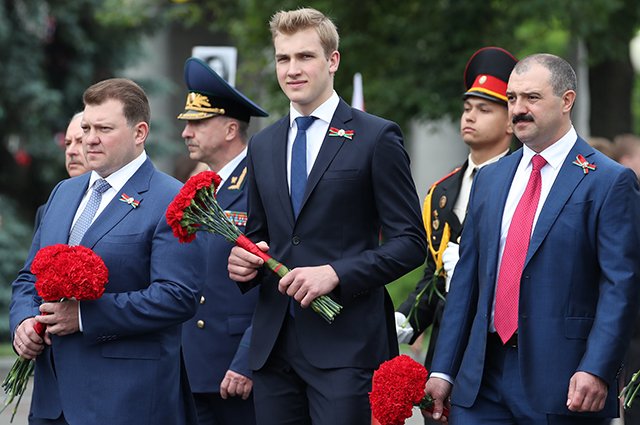Дмитрий, Николай и Виктор Лукашенко