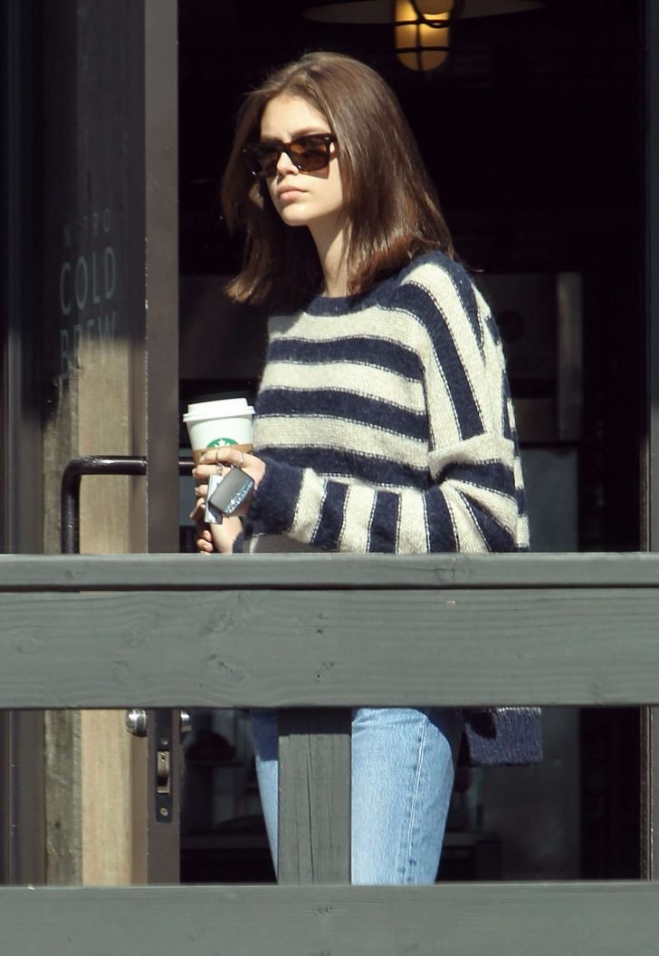 Kaia Gerber: Out and about in Malibu -05