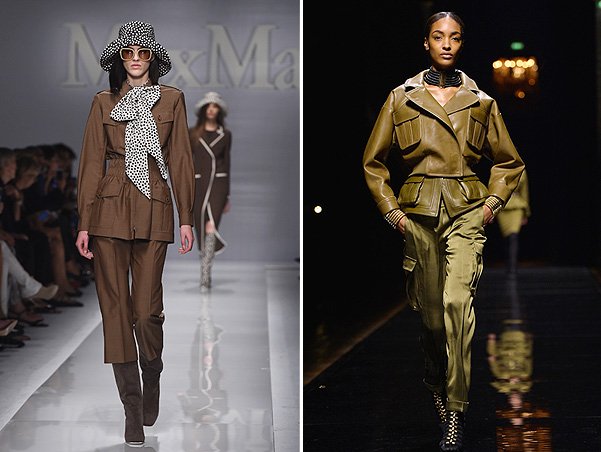 Max Mara - Runway - Milan Fashion Week Womenswear Spring/Summer 2015/Balmain : Runway - Paris Fashion Week Womenswear Fall/Winter 2014-2015