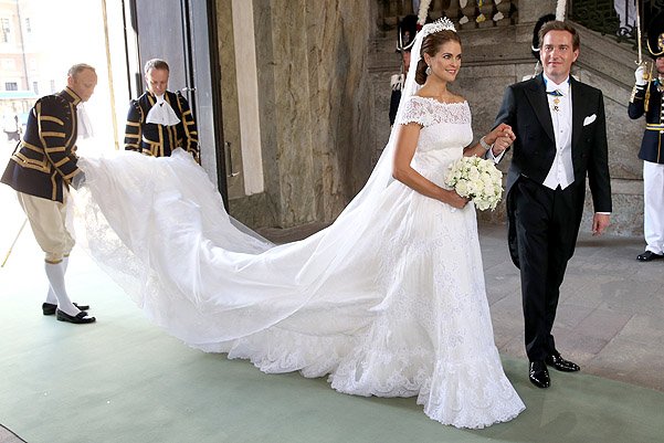 шведская принцесса Мадлен вышла замуж