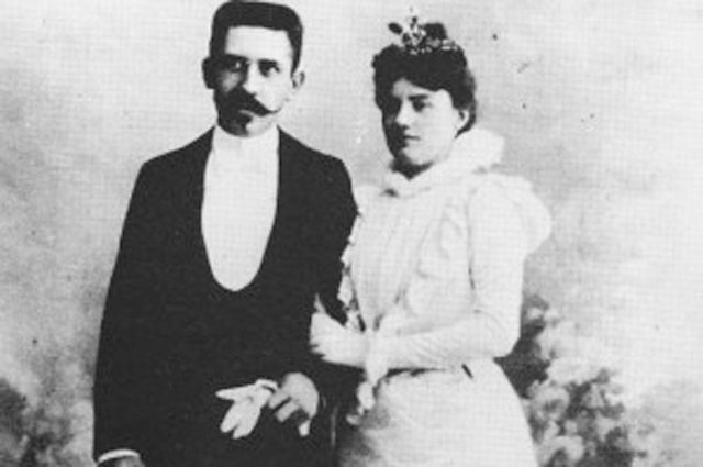 Поль Ланжевен с супругой Жанной