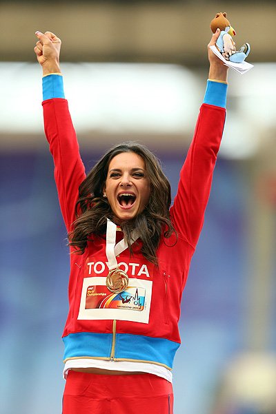 Елена Исинбаева - победа