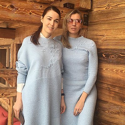 Алена Ахмадуллина и Светлана Бондарчук