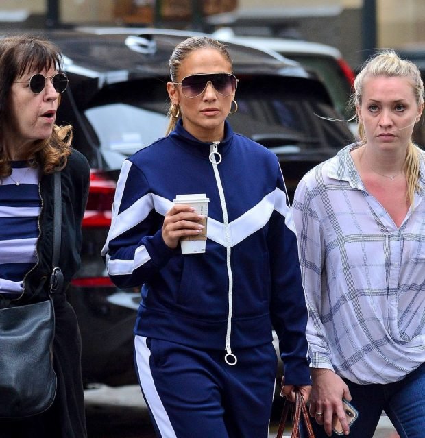 Jennifer Lopez with friends out in New York City -12