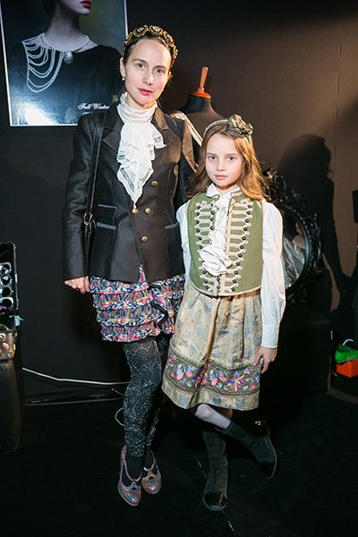 Ольга Томпсон с дочерью