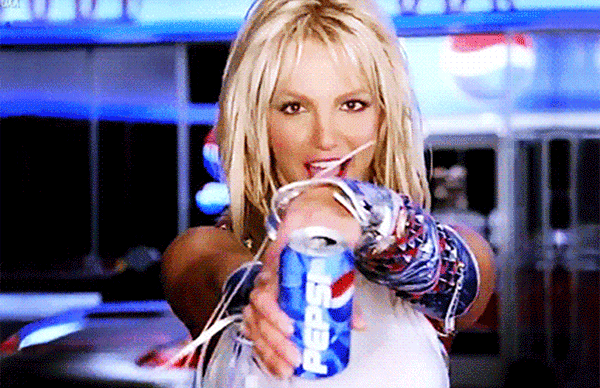 Бритри Спирс в рекламе Pepsi