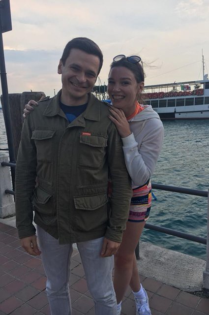 Илья Яшин и Жанна Немцова