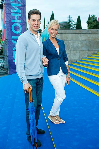 Дмитрий Дюжев с женой Татьяной