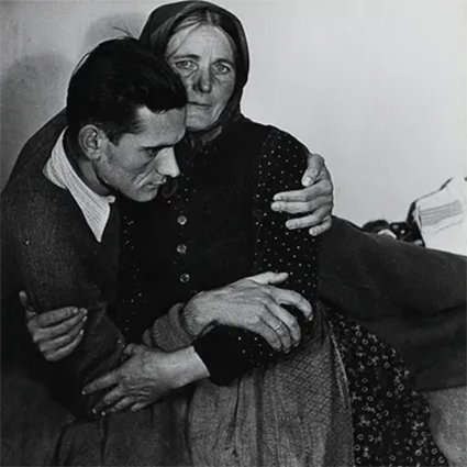 Фото беженцев, 1948 год