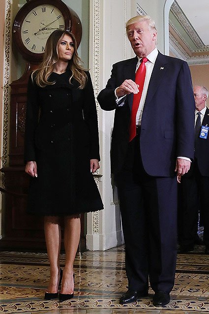 Дональд Трамп с супругой Меланией