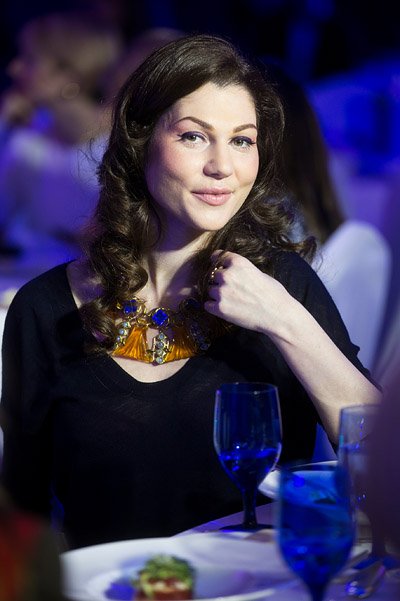 Евгения Линович на дне рождения канала Fashion TV Russia