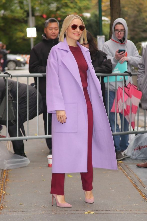 Kristen Bell 2019 : Kristen Bell – Promoting Frozen 2 in New York-02