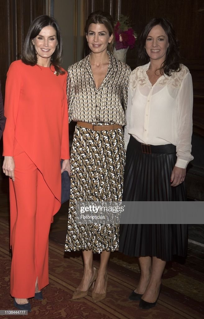 Queen Letizia of Spain, Argentina's First Lady Juliana Awada and... | Queen  letizia, First lady, Lady