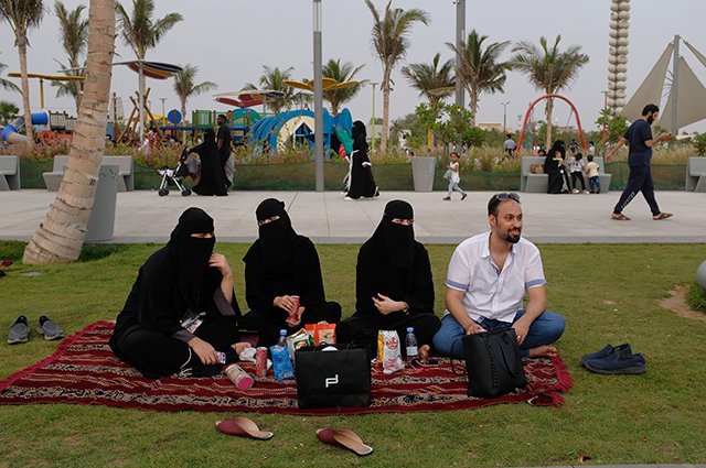 Жители Саудовской Аравии