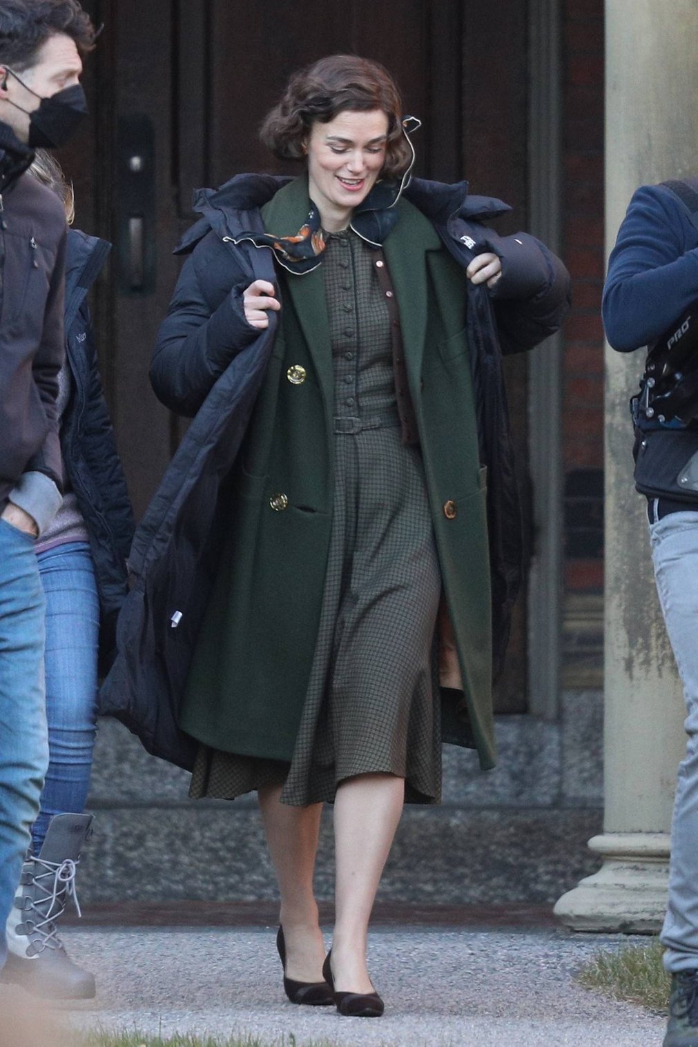 Keira Knightley 2021 : Keira Knightley – – Filming Boston Strangler in Cambridge – Massachusetts-06