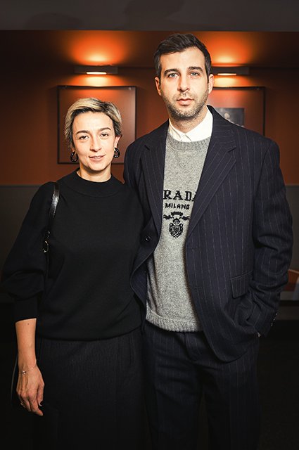 Иван Ургант с женой Натальей Кикнадзе