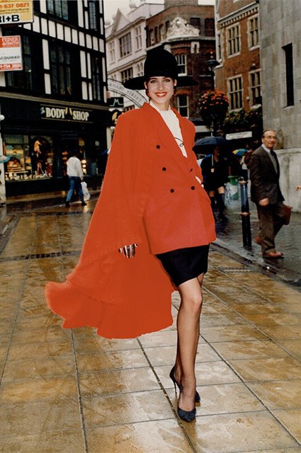 Модная съемка, 1988 год