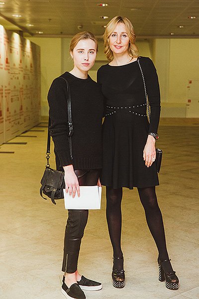 Оксана Бондаренко с дочерью