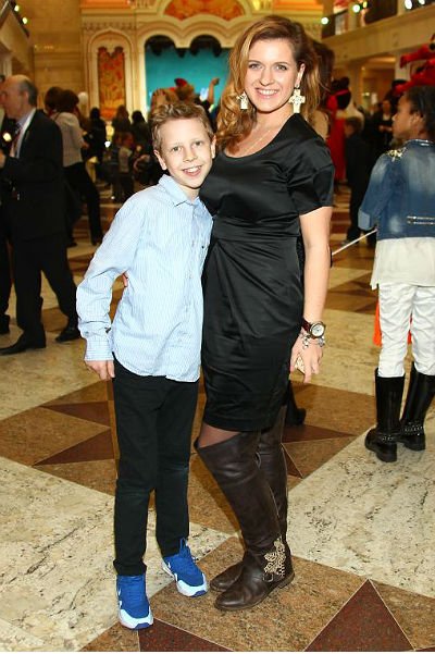 Анастасия Денисова с сыном