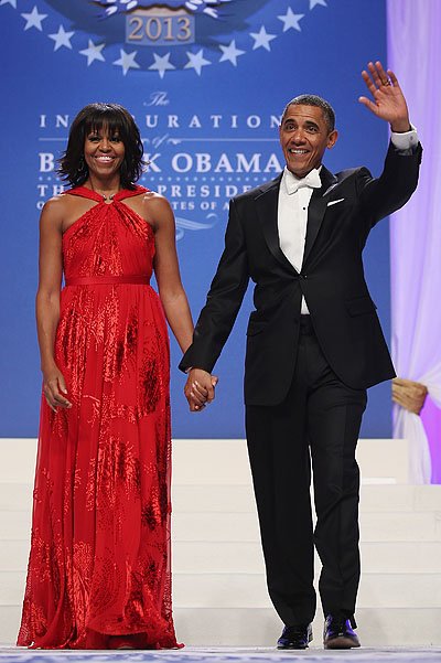 Мишель и Барак Обама (1 место)