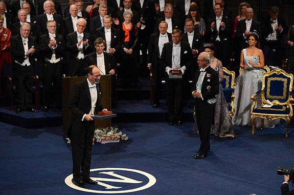 Вручение Нобелевской премии в Стокгольме