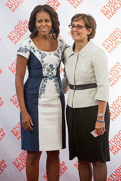 Мишель Обама и Джанна Фрегонара