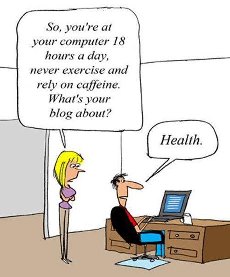 health blog funny
