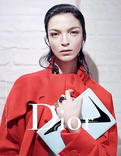 Мариякарла Босконо в осенне-зимней кампании Dior