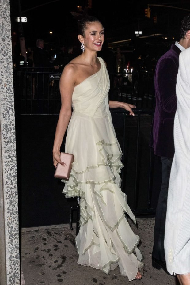 Nina Dobrev: Outside Gucci After Party for MET Gala 2019 -01