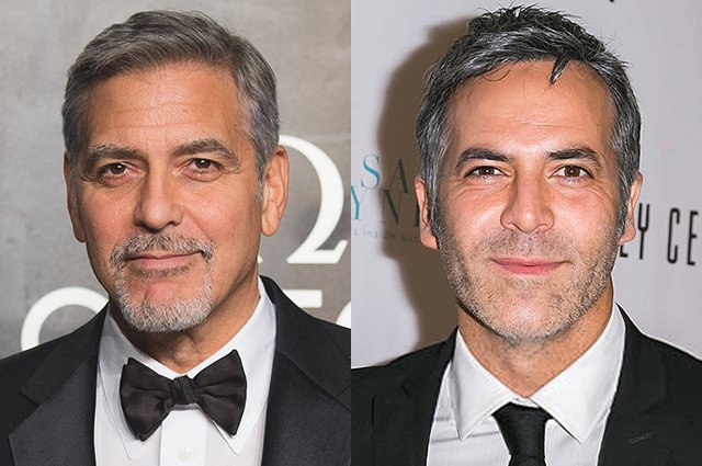 Джордж Клуни и Гильермо Запата