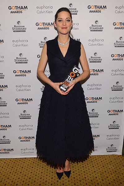 Марион Котийяр на церемонии Gotham Independent Film Awards